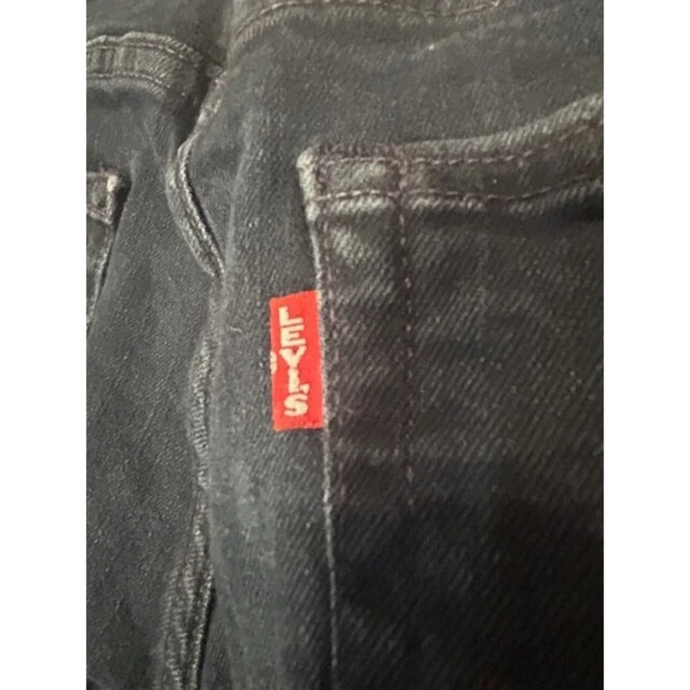 LEVI'S Men's 541 Jeans 33W x 32L Dark Blue Wash, Black Label Athletic Fit